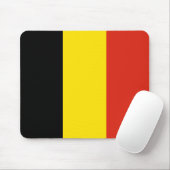 Belgien-Flagge Mousepad (Mit Mouse)