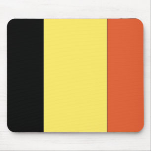 Belgien-Flagge Mousepad