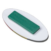 Belgien-Flagge Namenschild (Rückseite)