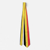 Belgien flagge Neck Tie Krawatte (Rückseite)