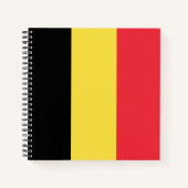 Belgien-Flagge Notizblock (Vorderseite)