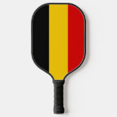 Belgien-Flagge Pickleball Schläger (Vorderseite)