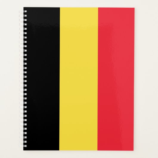 Belgien-Flagge Planer (Vorderseite)