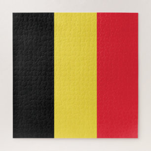 Belgien-Flagge Puzzle