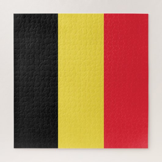 Belgien-Flagge Puzzle (Vertikal)