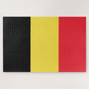 Belgien-Flagge Puzzle