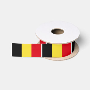 Belgien-Flagge Satinband