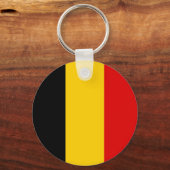 Belgien-Flagge Schlüsselanhänger (Rückseite)