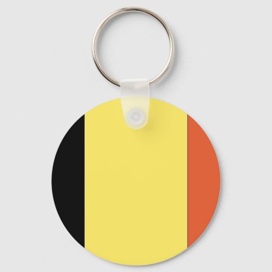 Belgien-Flagge Schlüsselanhänger (Vorderseite)