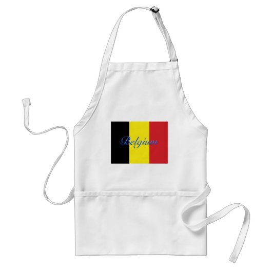 Belgien-Flagge Schürze (Vorne)