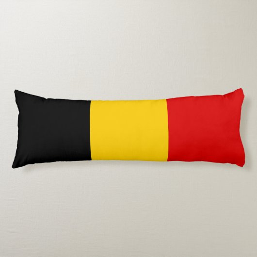 Belgien-Flagge Seitenschläferkissen (Vorderseite)