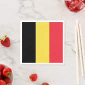 Belgien-Flagge Serviette (Beispiel)