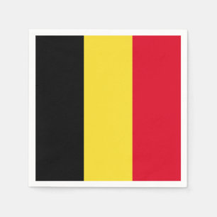Belgien-Flagge Serviette
