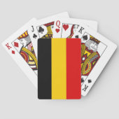 Belgien-Flagge Spielkarten (Rückseite)
