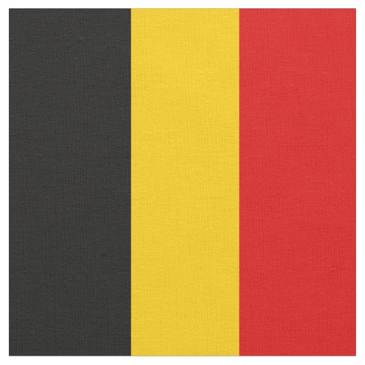Belgien-Flagge Stoff (Nahaufnahme)
