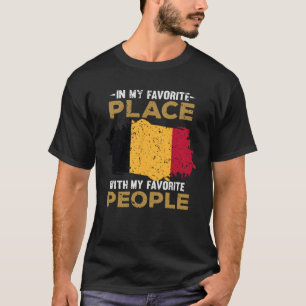 Belgien-Flagge T-Shirt
