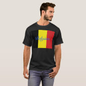 Belgien-Flagge T-Shirt (Vorne ganz)