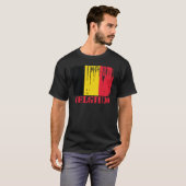 Belgien-Flagge T-Shirt (Vorne ganz)