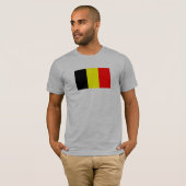 Belgien-Flagge T-Shirt (Vorne ganz)