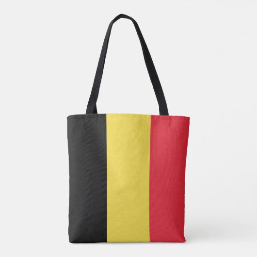 Belgien-Flagge Tasche (Rückseite)
