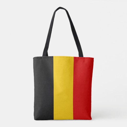 Belgien-Flagge Tasche (Rückseite)
