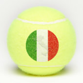 Belgien-Flagge Tennisbälle (Rückseite)