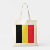 Belgien-Flagge Tragetasche (Rückseite)