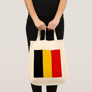 Belgien-Flagge Tragetasche