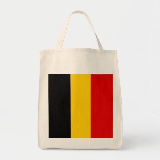 Belgien-Flagge Tragetasche (Vorne)