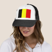 Belgien-Flagge Truckerkappe (Beispiel)
