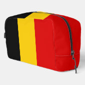 Belgien-Flagge Waschbeutel (Rechte Ecke)