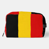 Belgien-Flagge Waschbeutel (Rückseite)