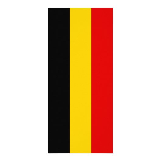 Belgien-Flagge Werbekarte (Vorne)