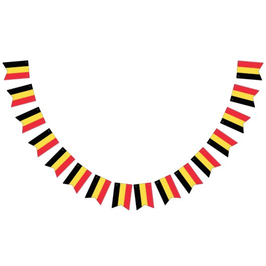 Belgien-Flagge Wimpelkette (Alle)