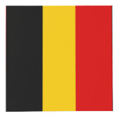 Belgien-Flagge Würfel (Rechts)