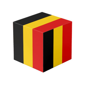 Belgien-Flagge Würfel