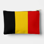 Belgien-Flagge Zubehörtasche (Rückseite)
