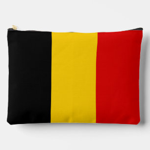 Belgien-Flagge Zubehörtasche