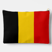 Belgien-Flagge Zubehörtasche (Rückseite)