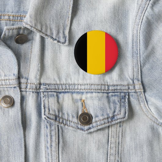 Belgien-Flaggen-Knopf Button (Beispiel)