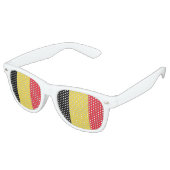 Belgien Flaggen-Party Shades-Sonnenbrille Sonnenbrille (Schrägansicht)