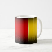Belgien-Flaggen-Tasse Kaffeetasse (VorderseiteRechts)