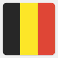 Belgien Flaggenaufkleber