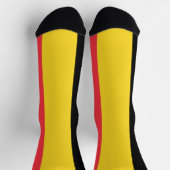 Belgien Flaggenpatriotischer belgischer Nationalst Socken (Oben)