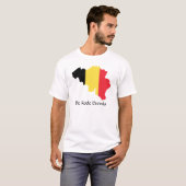Belgien Flaggenplan De Rode Duivels T - Shirts (Vorne ganz)