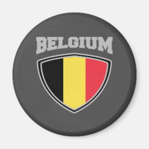 Belgien Flaggenschild Magnet