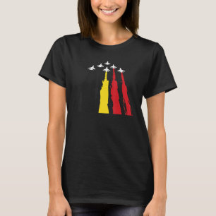 Belgien Flugzeug Belgien Belgien T-Shirt