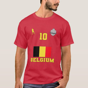 Belgien Fußball-Nationalmannschaft #10 T - Shirt