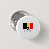 Belgien Fußball-Nationalmannschaft Button (Vorne & Hinten)
