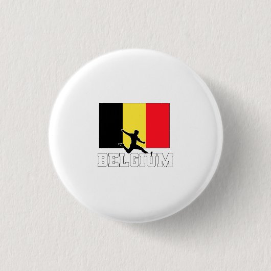 Belgien Fußball-Nationalmannschaft Button (Vorderseite)